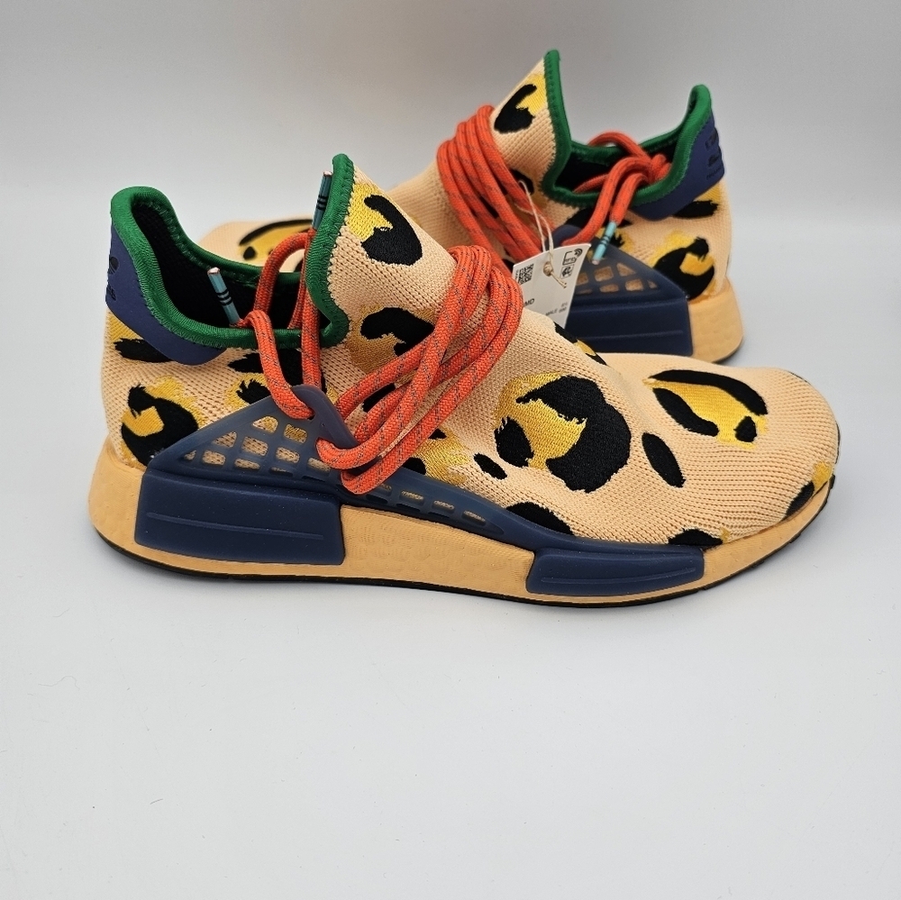 Adidas Pharrell x NMD Human Race 'Animal Print- Pulse Amber'